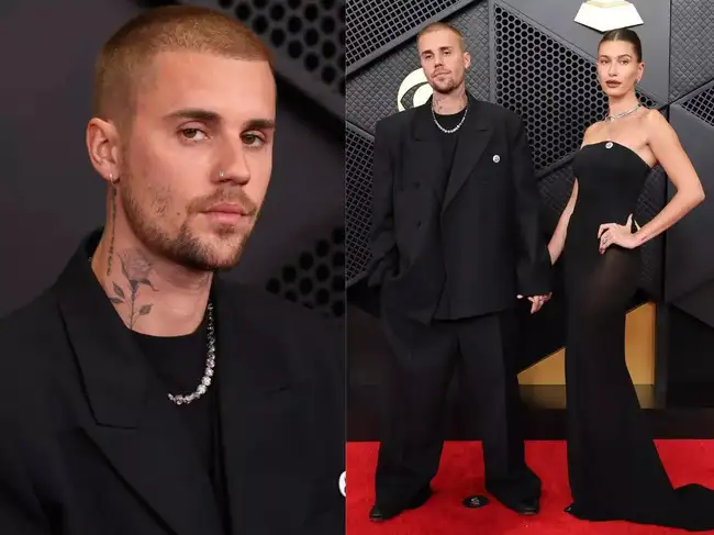 Fans spot Justin Bieber's new tattoo during Grammy 2026 performance. Is ...