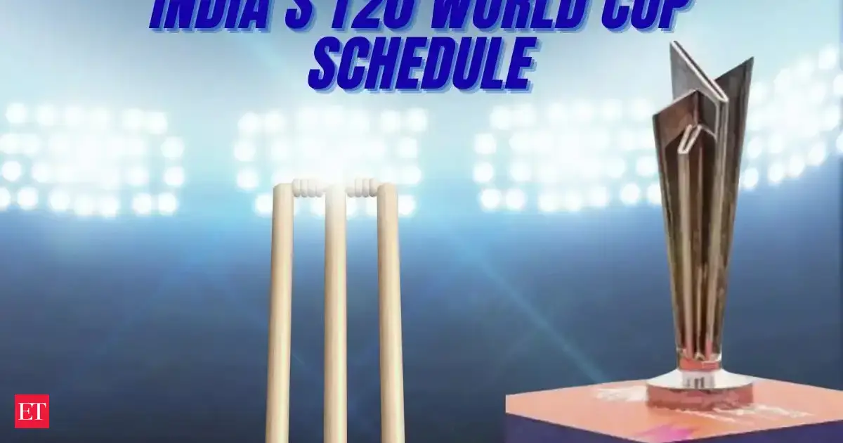 ICC Men’s T20 World Cup 2026 India Schedule: Full match list, dates, venues & timings