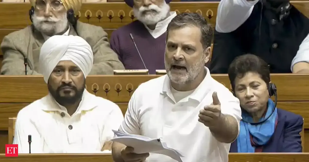 Lok Sabha breaks into a ruckus after Rahul Gandhi cites book on alleged China intrusion; House adjourned for the day