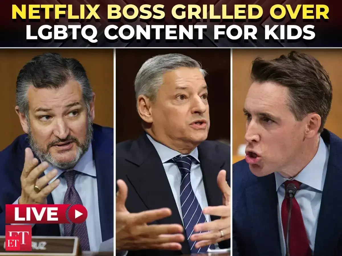 'You’re disappointing me!': Netflix Boss grilled over trans content for kids at Senate hearing