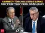 &lsquo;It&rsquo;s all about MONEY&rsquo;: Kennedy shreds UBS, Credit Suisse over wider Nazi ties, Jewish restitution