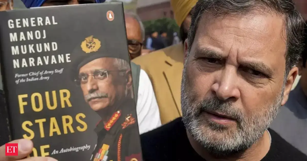 'Four Stars of Destiny' issue back in Parliament: After RaGa, Mallikarjun Kharge stopped from quoting Narvane's memoir