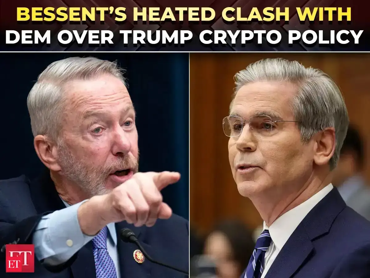‘I don’t find your question serious’: Bessent vs Rep Lynch’s fiery clash over Trump’s crypto policy