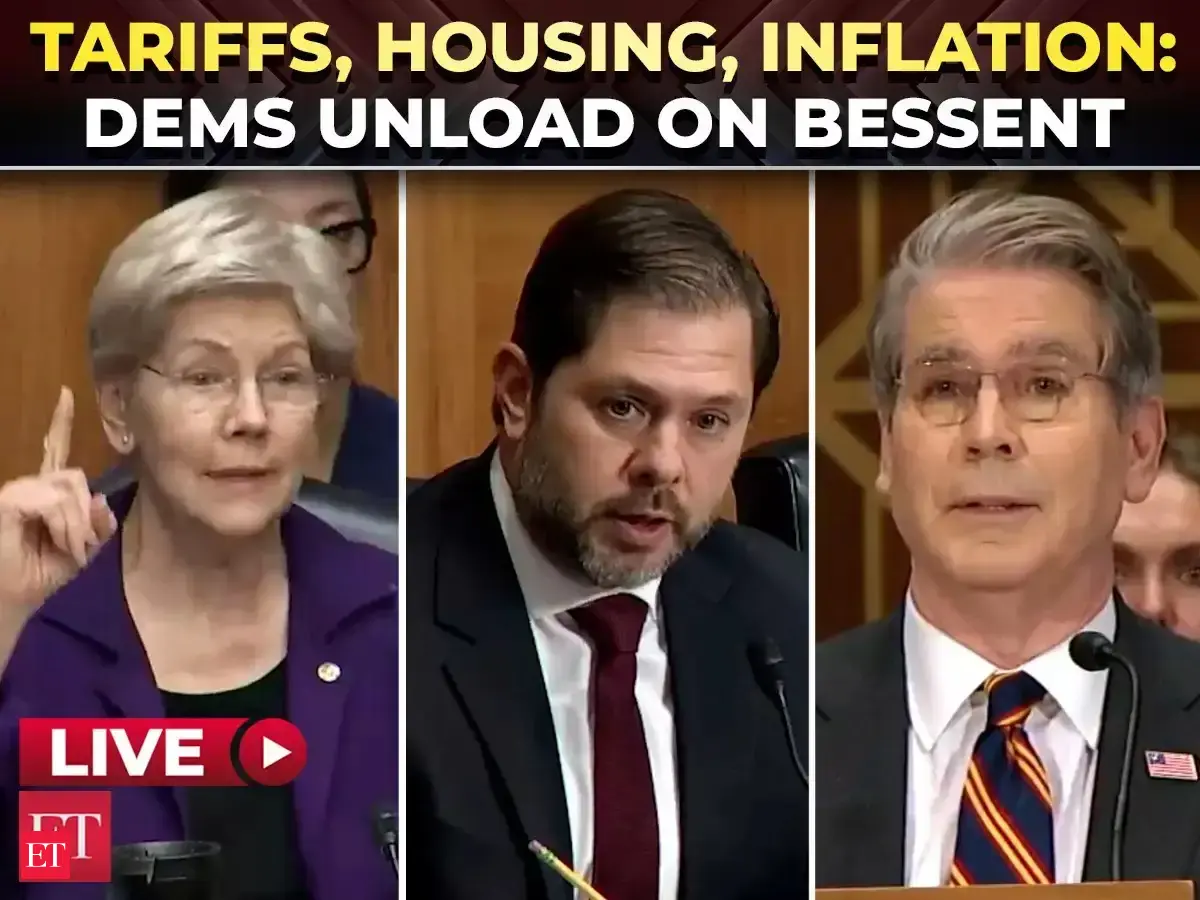 ‘Plundering US tax payers’: Democrats tears into Bessent over TARIFFS, housing, INFLATION in hearing