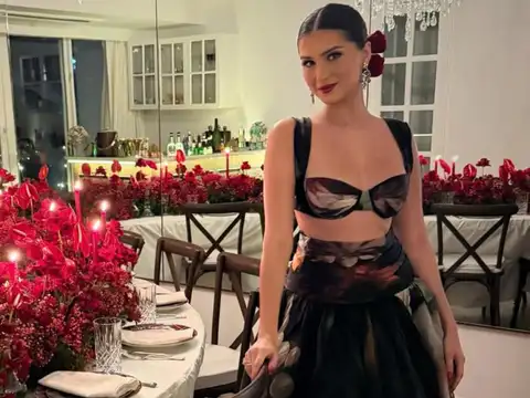 Black With a Romantic Twist