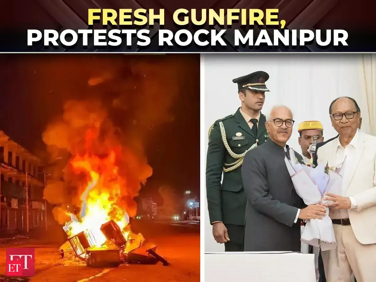 Manipur on edge as NDA clears floor test amid Kuki-Zo opposition