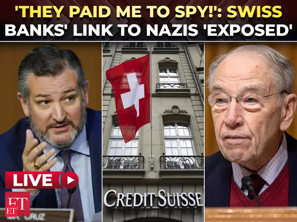'Swiss banks hid stolen Jewish money!': Bombshell testimony 'exposes' Credit Suisse’s links to Nazis