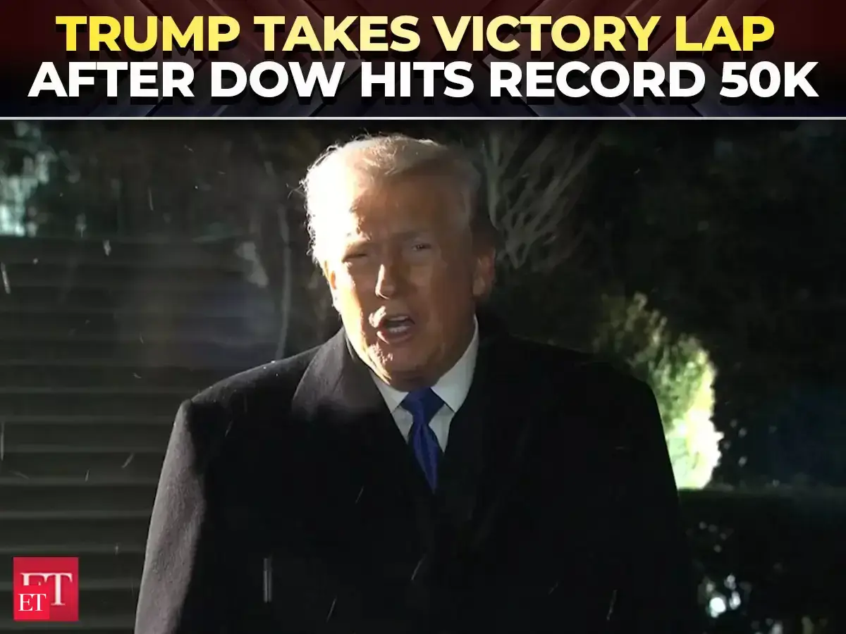 '3 yrs ahead of schedule...': Trump touts Dow's 50,000 milestone, calls SAVE act 'very important'
