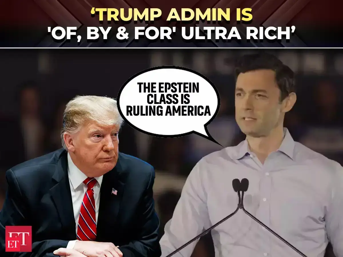 'The Epstein class ruling America': Jon Ossoff accuses Trump admin of corruption
