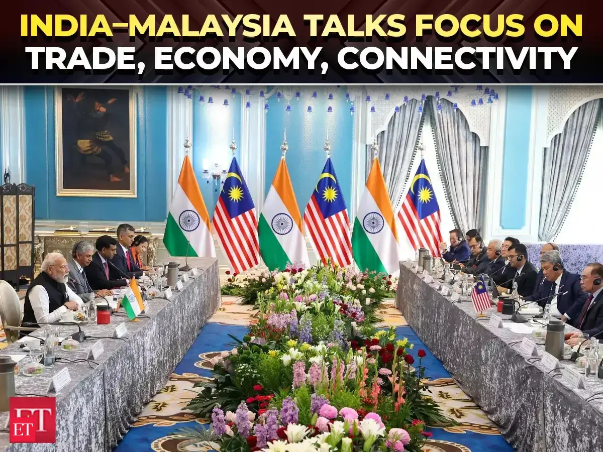 PM Modi, PM Anwar Ibrahim hold India&ndash;Malaysia delegation-level talks in Kuala Lumpur - The Economic Times Video | ET Now