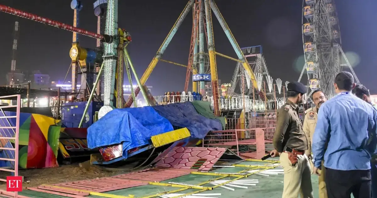 Surajkund swing collapse: Police book ride operator; deceased cop won Police Medal in 2020