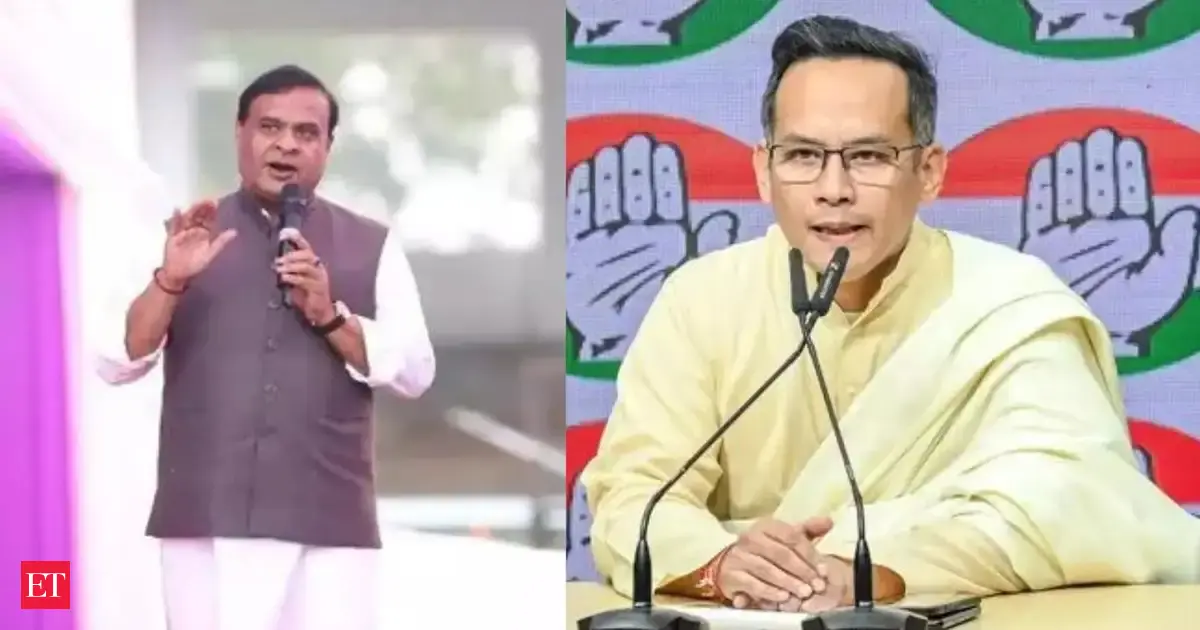 Gaurav Gogoi rubbishes Pak link charge, calls it ‘worse than C-grade cinema’