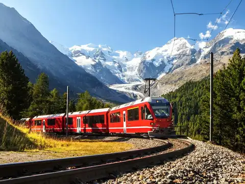 Zermatt to St. Moritz, Switzerland