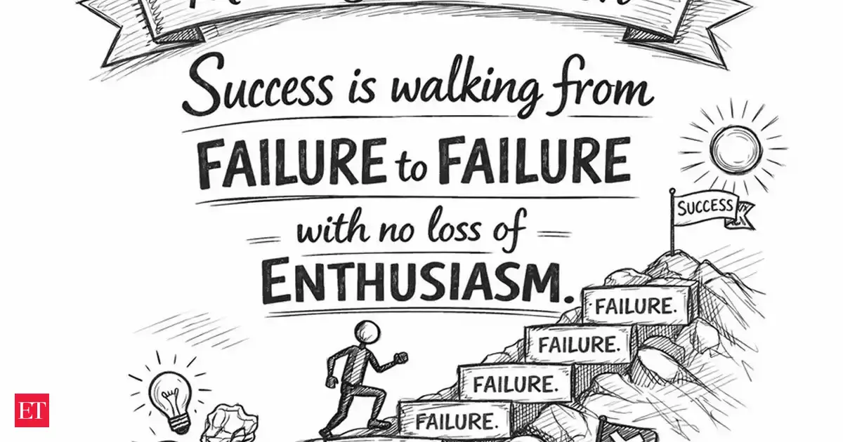 Monday Motivation: 'Success is walking from failure to failure with...' by Winston Churchill