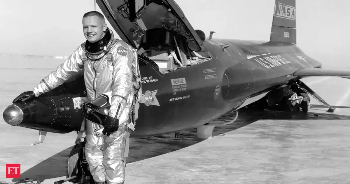 Thought of the Day by Neil Armstrong: 'Shoot for the stars, but if you happen to miss, shoot for the moon instead'