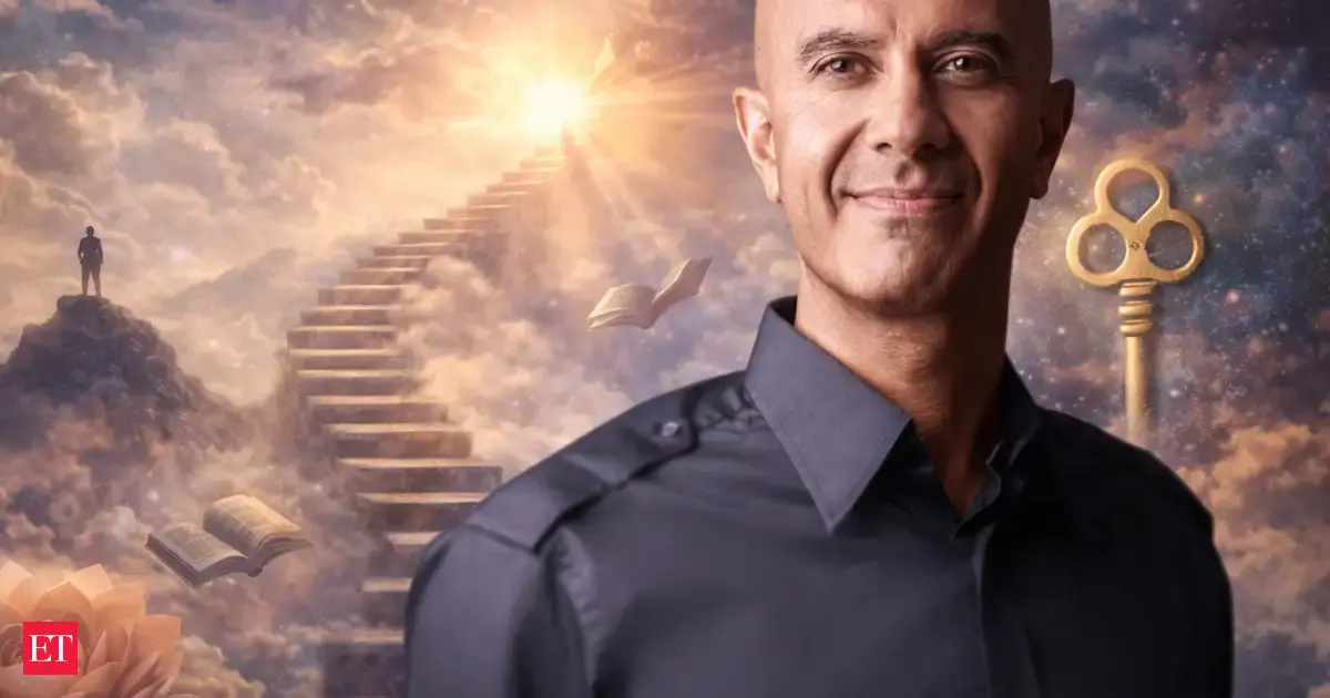 Quote of the day by The Monk Who Sold His Ferrari author Robin Sharma: 'Everything is created twice, first in...'