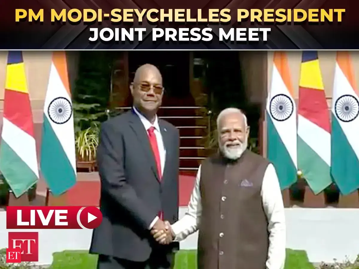 PM Modi, Seychelles President Herminie attend joint press meet at Hyderabad House | LIVE