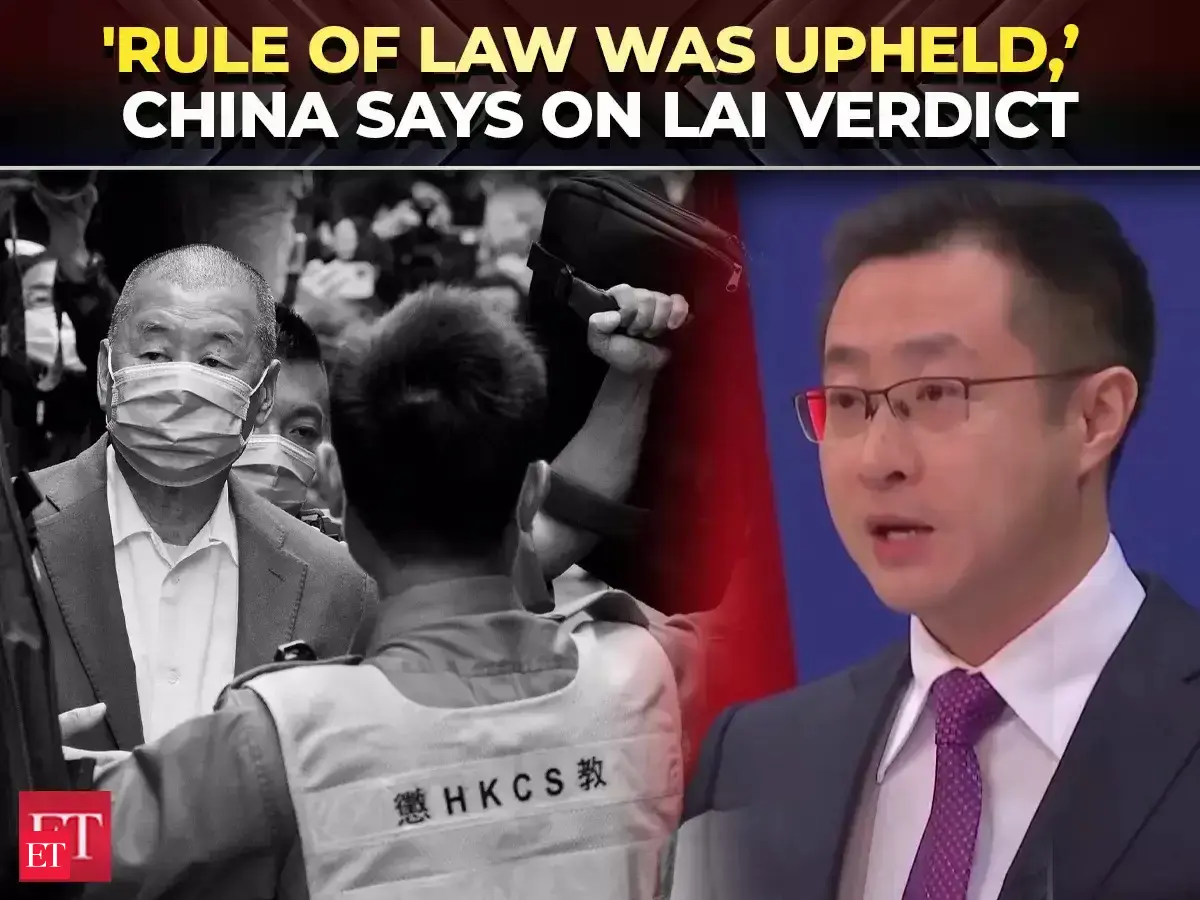 'His actions severely harmed Hong Kong...': China backs Jimmy Lai sentence, calls it lawful and just