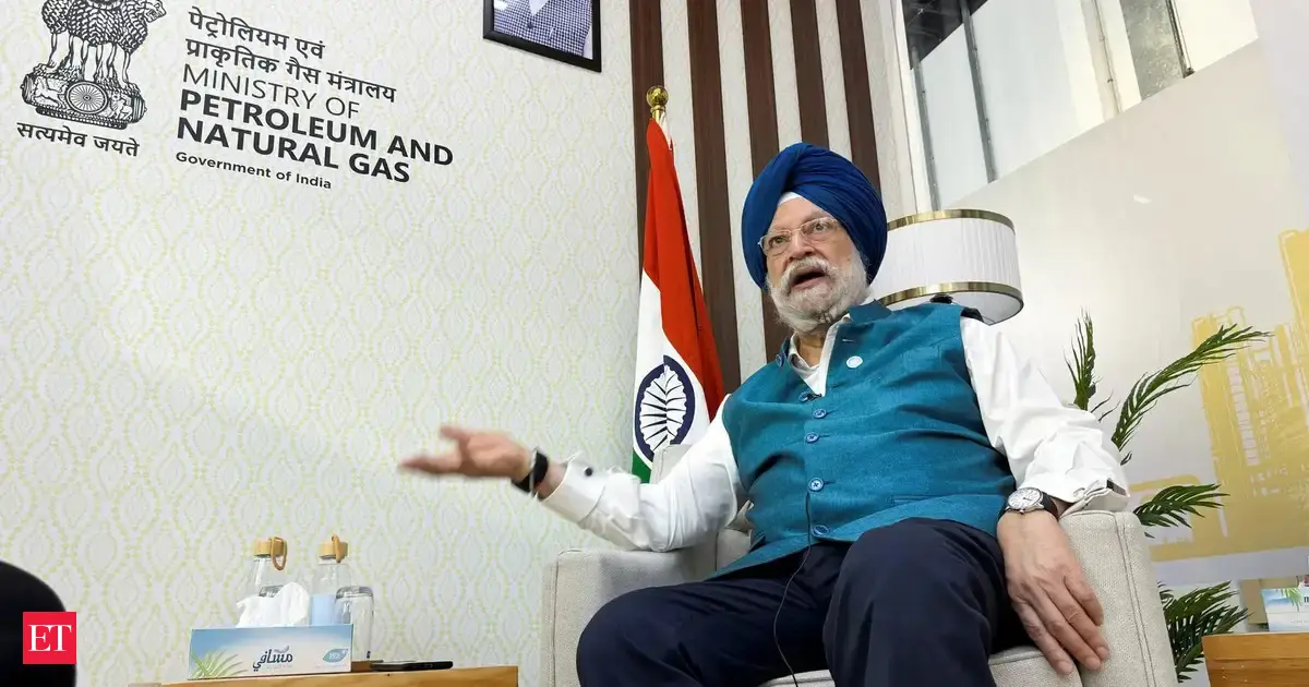India's petroleum reserves can last 74 days in case of global turbulence: Oil Minister Hardeep Singh Puri