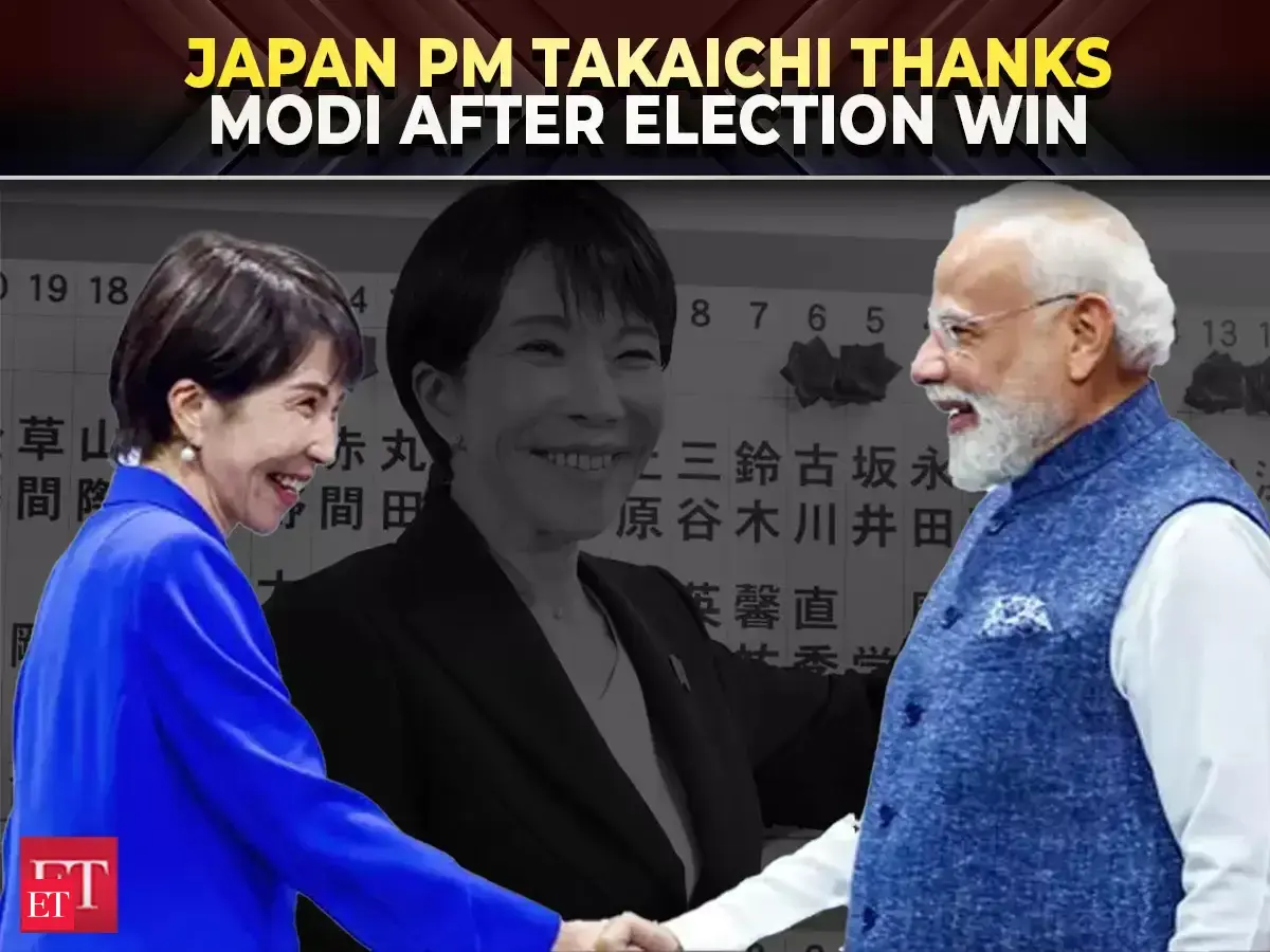 Japan PM Takaichi thanks PM Modi after election win, vows stronger Indo-Pacific ties