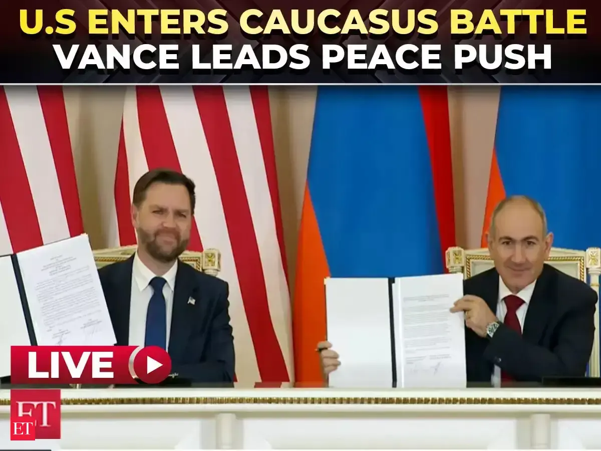 Vance in Armenia LIVE: America's power move to redraw Caucasus, VP pushes game-changing peace deal