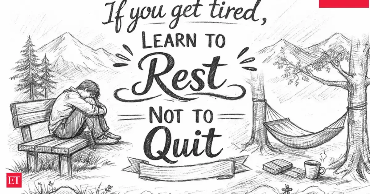 Tuesday Motivation: 'If you get tired, learn to rest, not to...' by political activist Banksy