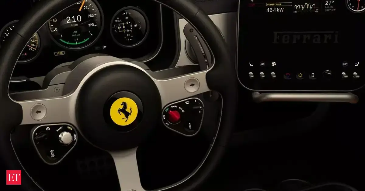Ferrari reveals its first EV, partnering with Apple's former design chief behind Steve Jobs' iconic iPhone and Mac