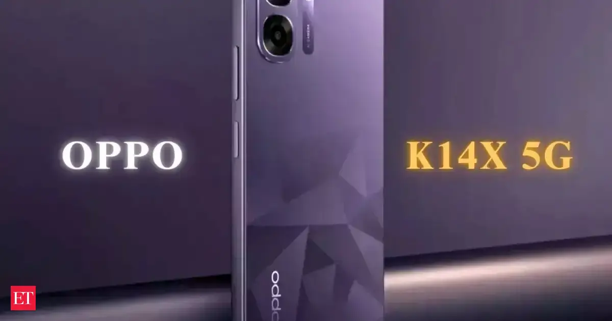 OPPO K14x 5G India debut: '6,500mAh battery' mobile under ₹14K; Check deals and full specs