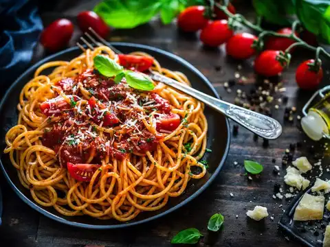 One-Pot Creamy Tomato and Basil Pasta