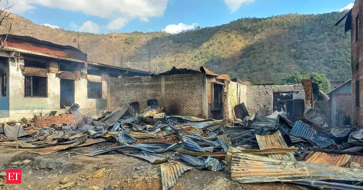 Internet suspended in Manipur's Ukhrul after firing, arson incidents