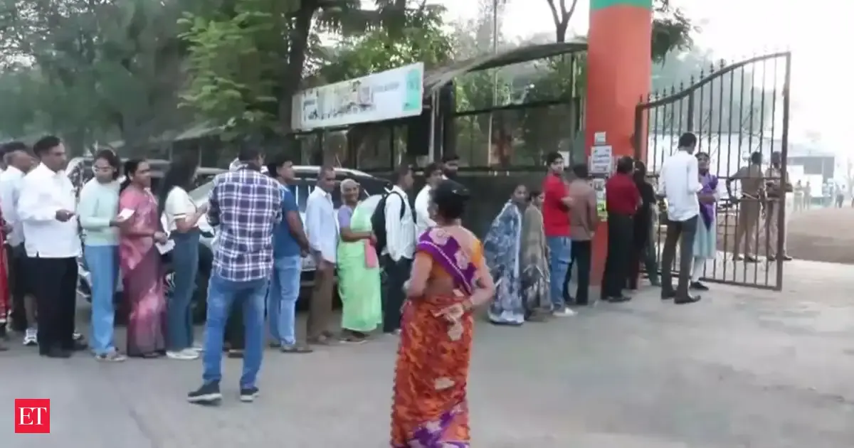 Polling underway in Telangana municipal elections