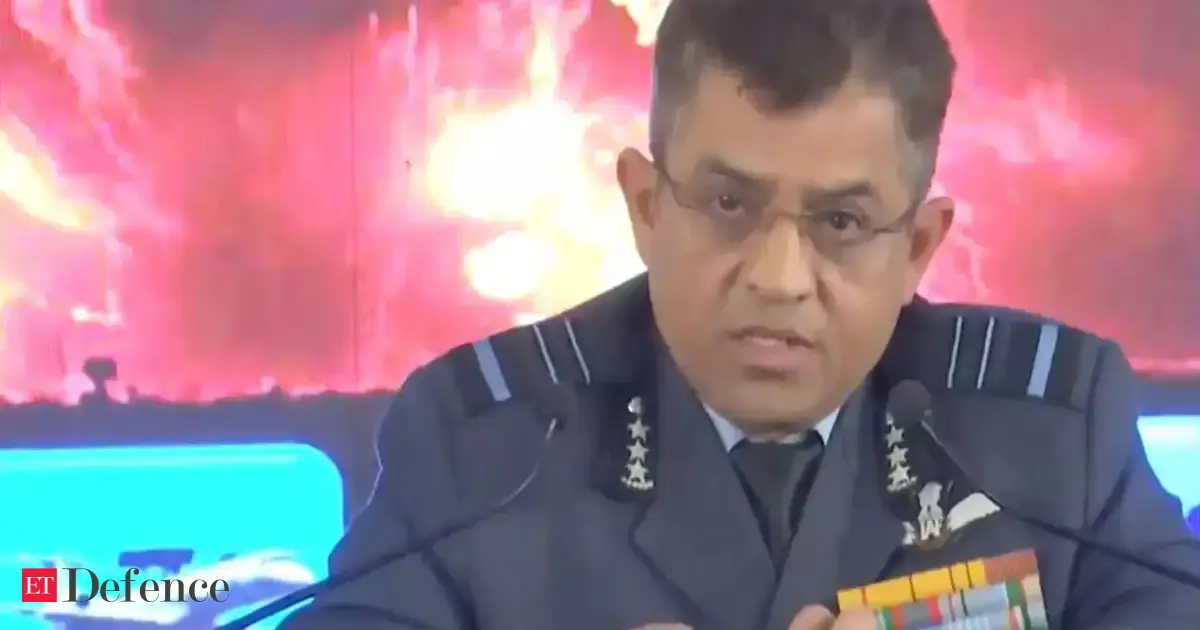 Pakistan’s Kirana Hills not targeted in Operation Sindoor, IAF struck terror and military sites: Vice Chief Kapoor