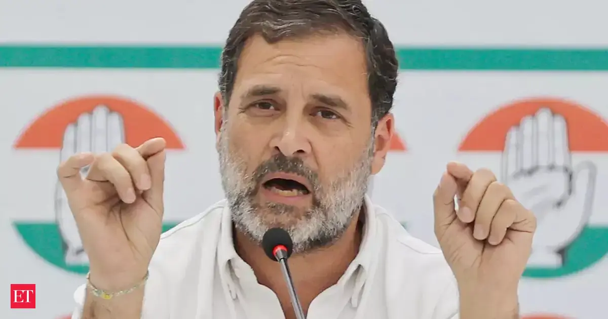 PM Modi pressured to hand over Indian data to foreign power: Rahul Gandhi