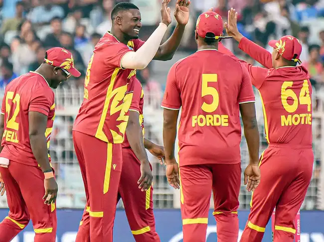 ICC T20 World Cup: Sherfane Rutherford blitz earns Shai Hope’s praise ...