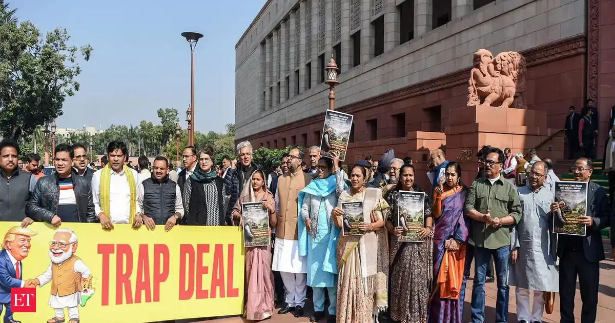 India-US trade deal set to trigger Opposition protest in Parliament