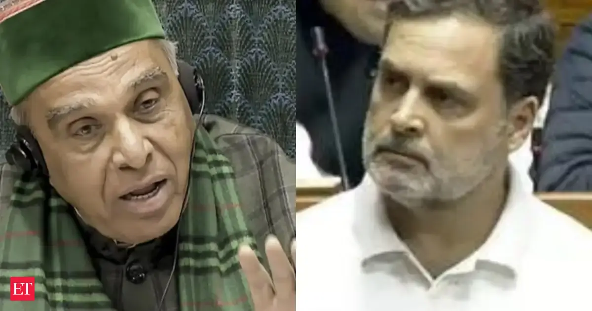 Watch: 'Meri advice sunte to Opposition mein na hote,' ex-Congress member Jagdambika Pal’s reply to Rahul Gandhi in Parliament