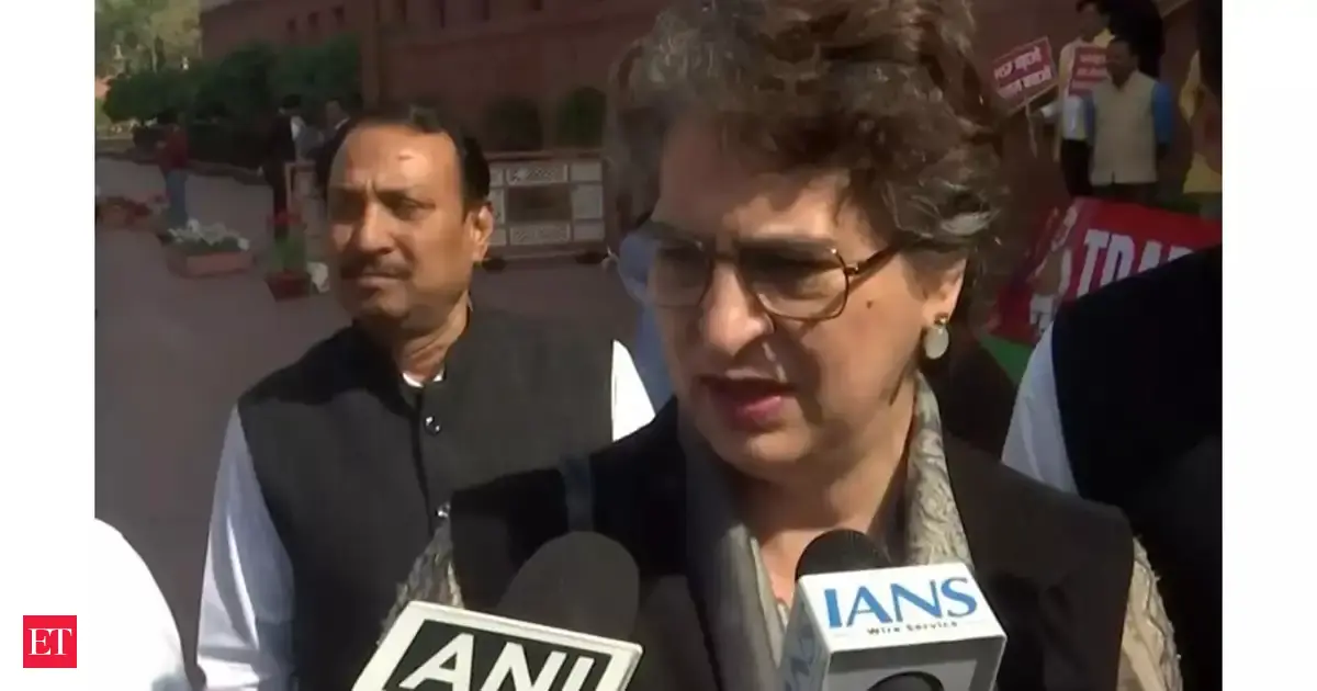 'Did not abuse anyone': Priyanka Gandhi, rejects Rijiju's charge of instigating MPs
