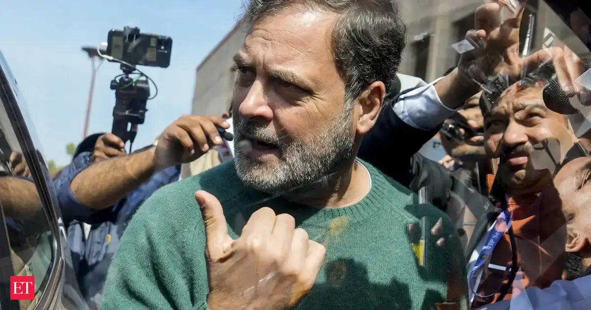 Congress says it will face motion against Rahul Gandhi, vows to keep raising issues in Parliament