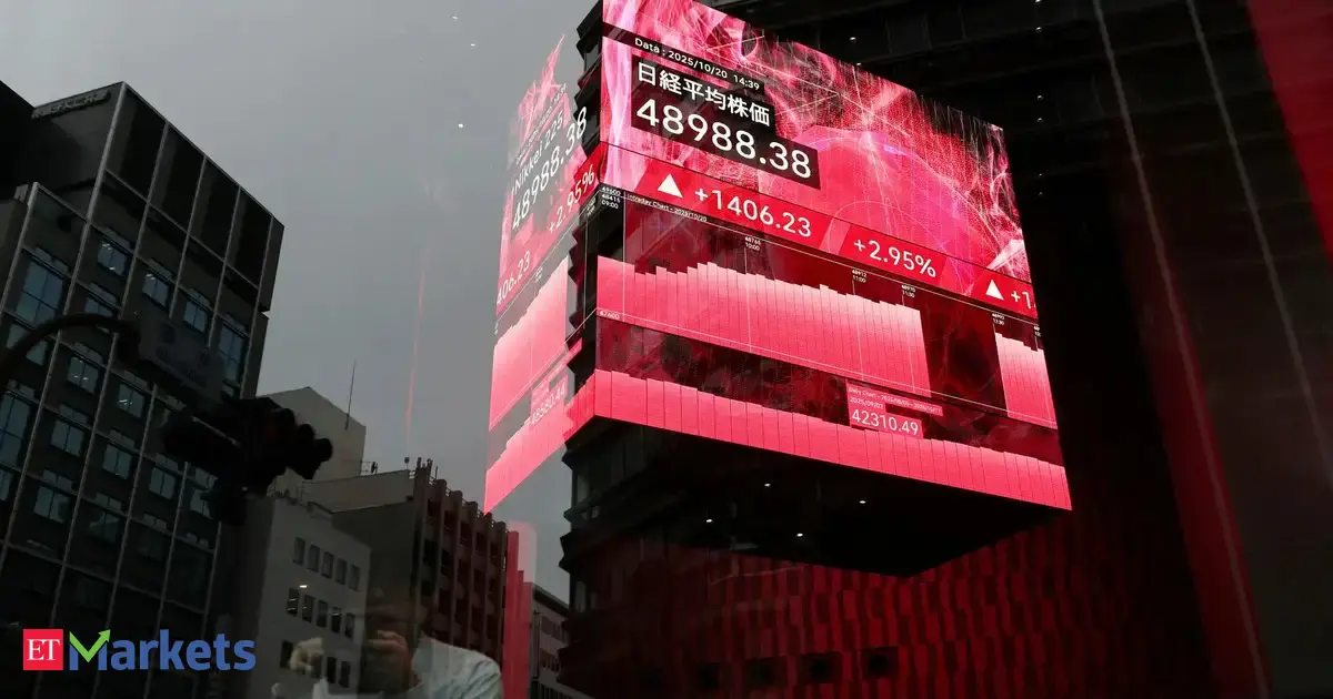 Global Markets | Japan's Nikkei tracks Wall Street decline, SoftBank Group tanks nearly 9%