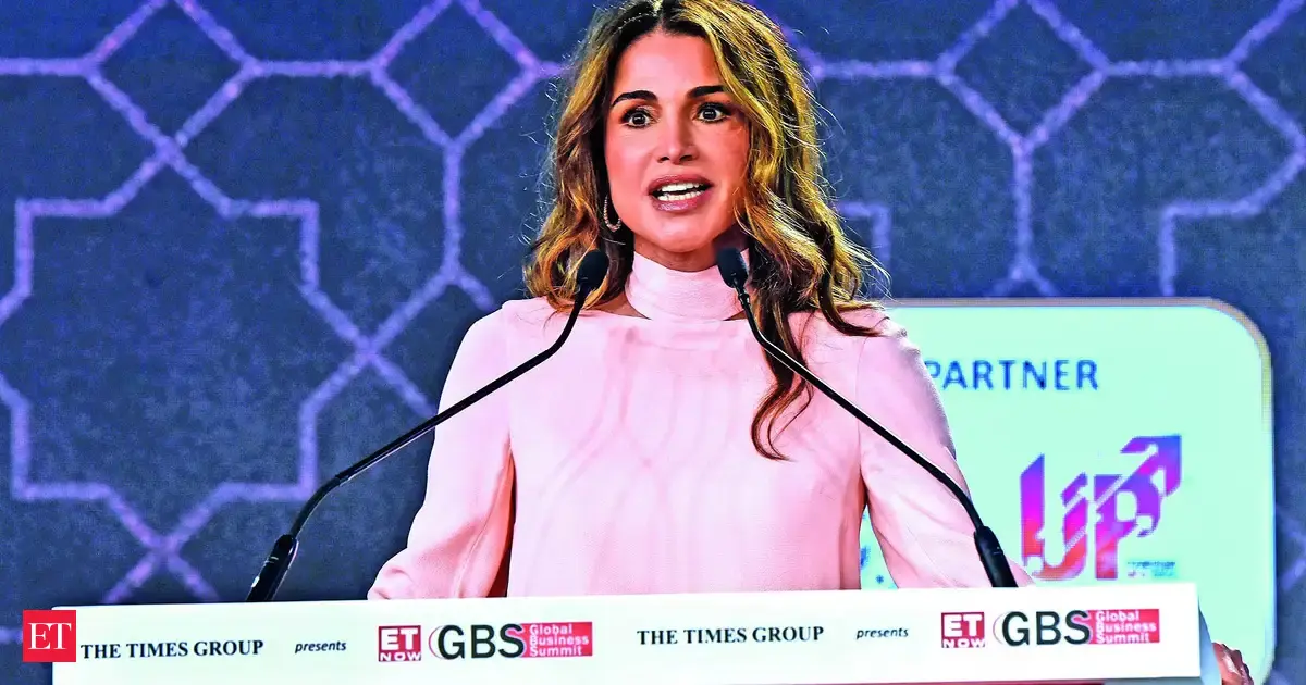 India's ascent hard won by innovation, adaptability &amp; resilience: Queen Rania