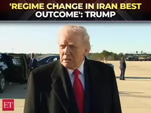 Iran regime change could be 'best thing', says Trump; hints at ...