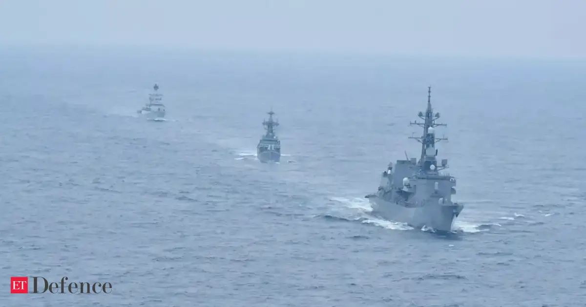 India, Japan, Indonesia conduct trilateral naval exercise in Andaman Sea
