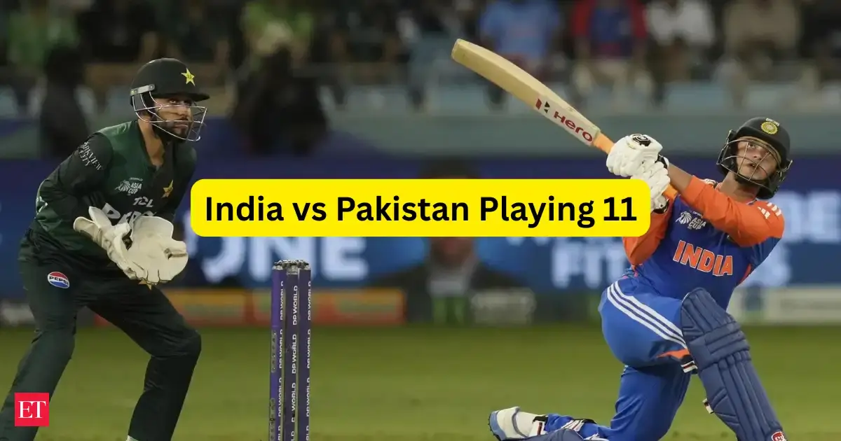 India vs Pakistan T20 World Cup playing 11