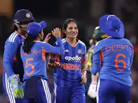 Women's T20 International: Clinical India beat Australia by 21 runs in rain-hit first match