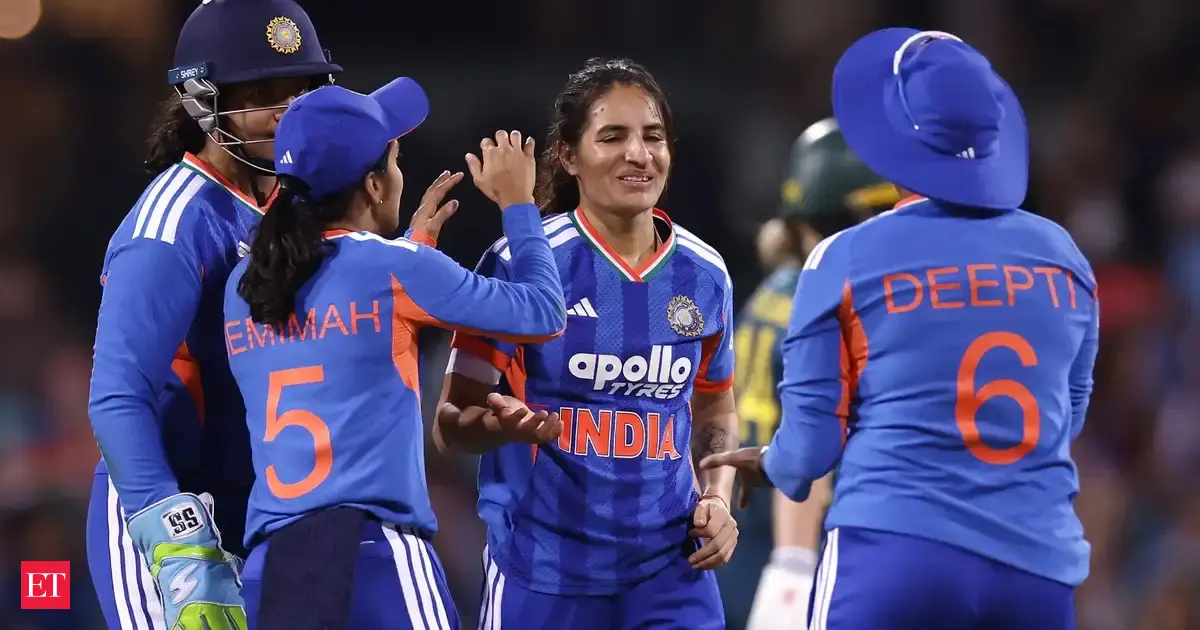 Women's T20 International: Clinical India beat Australia by 21 runs in rain-hit first match