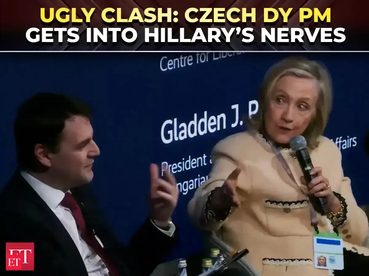 ‘Don’t be nervous’: Czech Dy PM grills Hillary over Trump; Clinton fires back with epic one-liner