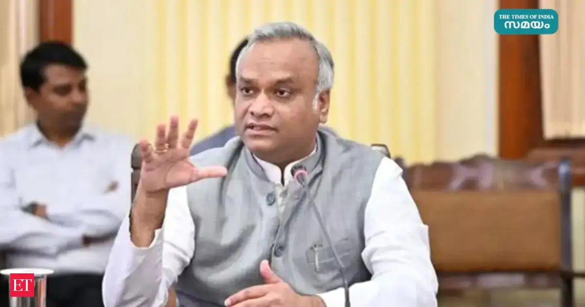 Who’s funding them? Priyank Kharge alleges ‘money laundering’ by RSS