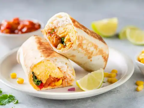 The Mediterranean Scramble Wrap