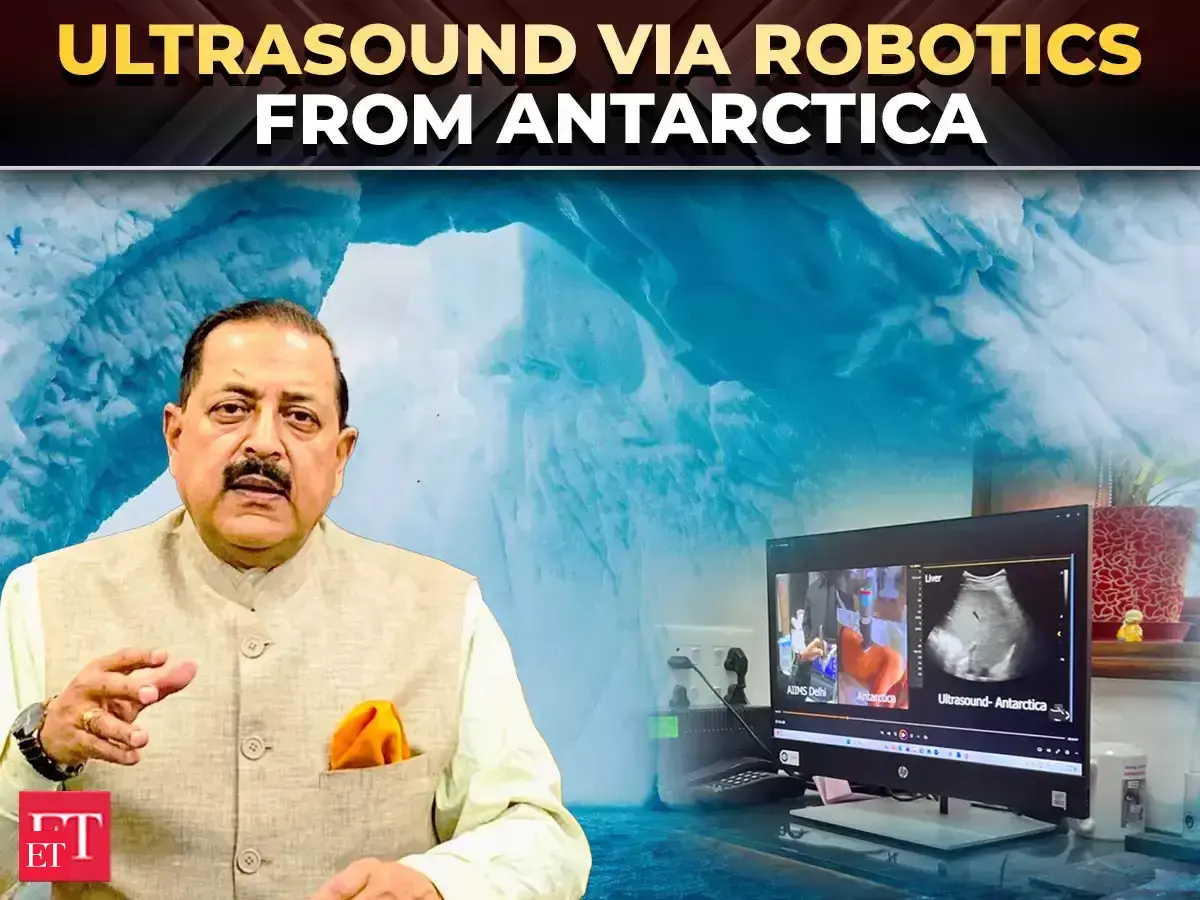 Delhi to Antarctica: AIIMS controls ultrasound 12,000 km away; Jitendra Singh hails breakthrough