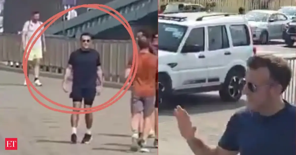 Watch: Macron’s Marine Drive jog turns heads, French President kicks off India visit with sunrise run in Mumbai